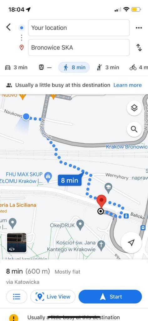 크라쿠프 Bronowice 아파트 외부 사진