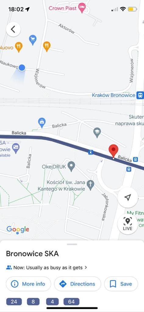 크라쿠프 Bronowice 아파트 외부 사진